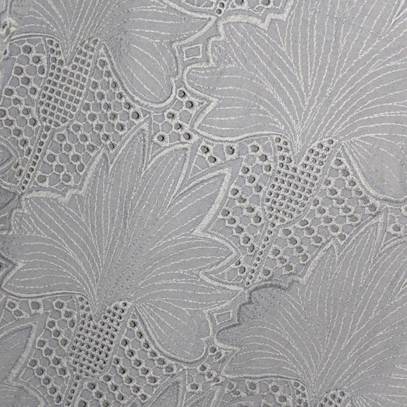 Vineyard Vines Navy Eyelet Knit Mix Top - Picture 3 of 8